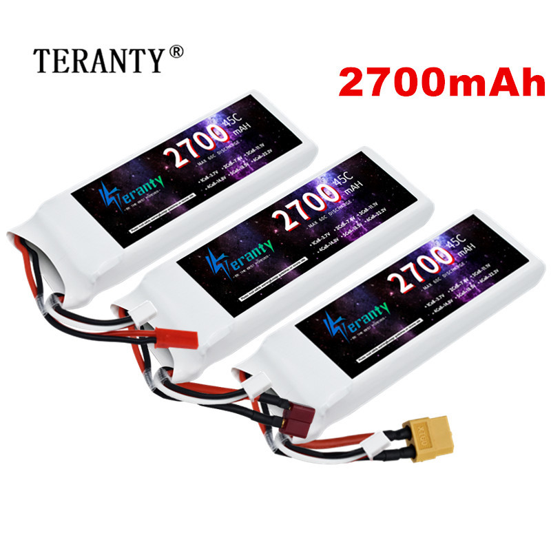 Drone Rc Leading - 1/3PCS 2S 7.4V Lipo Battery 2700mAh
