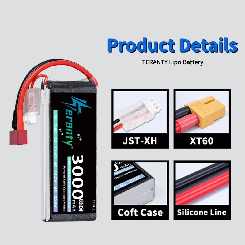 TERANTY 2S 3000mAh Bateria Lip – Drone Rc Leading recenzja i cena