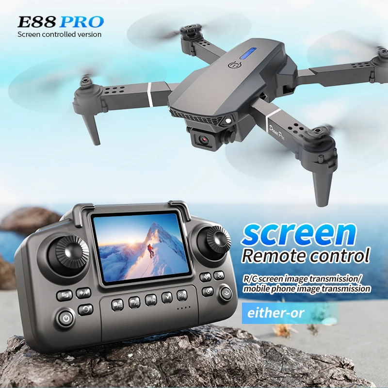 Profesjonalny dron E88 PRO z e – Drone E88 Rc Quadcopter recenzja i cena