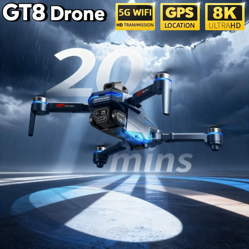 GORĄCY Nowy Dron LSRC GT8 4K P – Jjrc Drone X12 recenzja i cena
