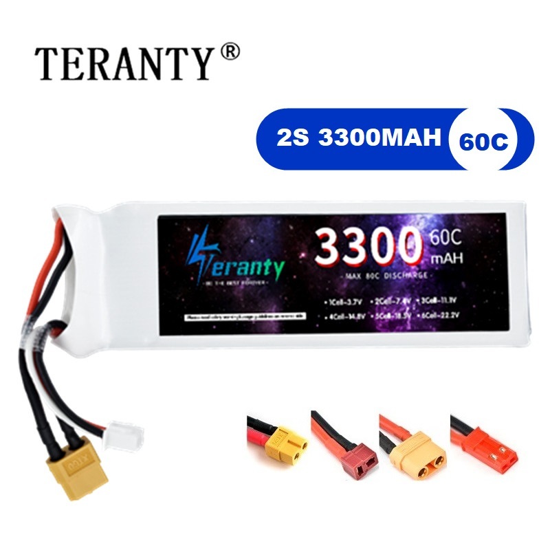 Akumulator LiPo 2S 7.4V 3300mA – Drone Rc Leading recenzja i cena