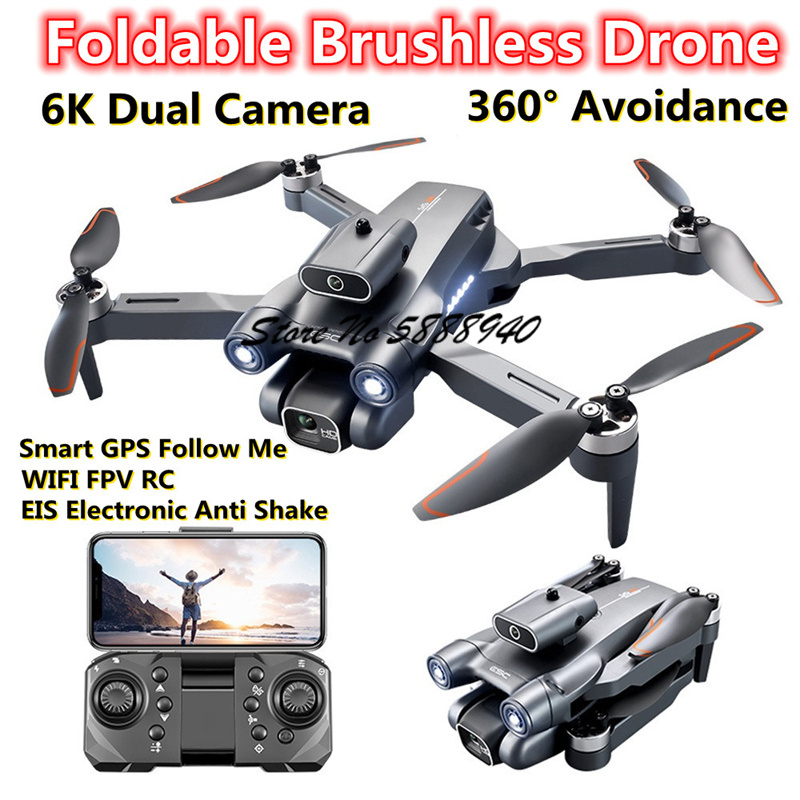Dron składany z bezszczotkowym – Drone S1S Rc Quadcopter recenzja i cena