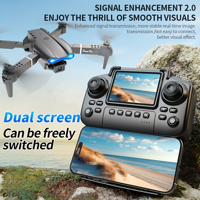 E99 PRO MAX – składany dron z  – Drone Ae Rc recenzja i cena
