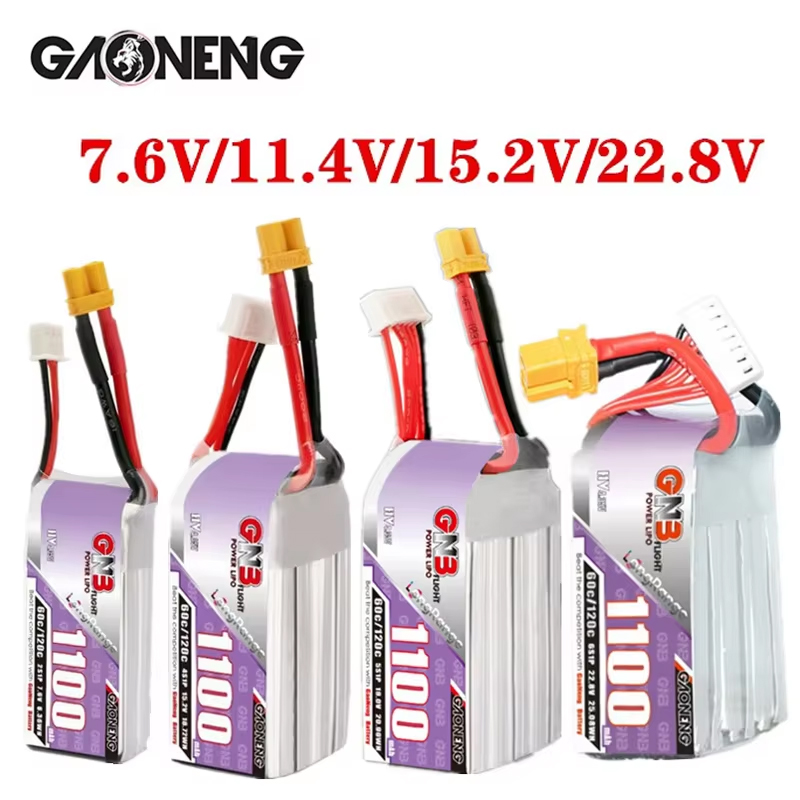 GNB 1100mAh 2S 3S 4S 6S 60C/12 – Drone Rc Leading recenzja i cena
